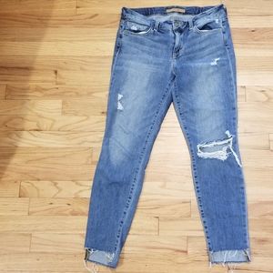 Joe's Jeans - High rise distressed & raw hem